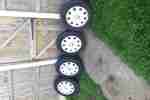 4x VW VOLKSWAGEN GOLF MK5 WHEELS AND TYRES