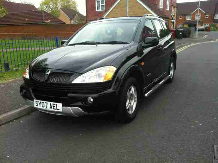4x4 - 2007 SSANGYONG KYRON S 4WD BLACK