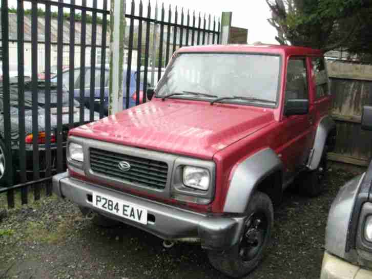 4x4 Daihatsu Fourtrak 2.8TDS DIESEL Independent TDS + MOT