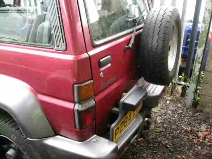 4x4 Daihatsu Fourtrak 2.8TDS DIESEL Independent TDS + MOT