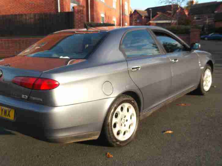 51 REG ALFA ROMEO 166 T.SPARK 2L TAXED & TESTED READY TO GO FULL LEATHER