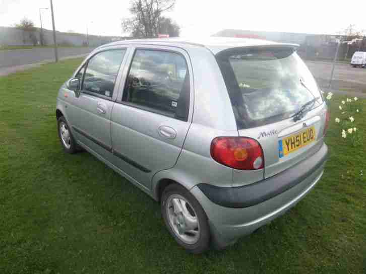 51 REG DEAWOO MATIZ 800CC SE PLUS GENUINE 41000 MILES 12 MONTHS MOT