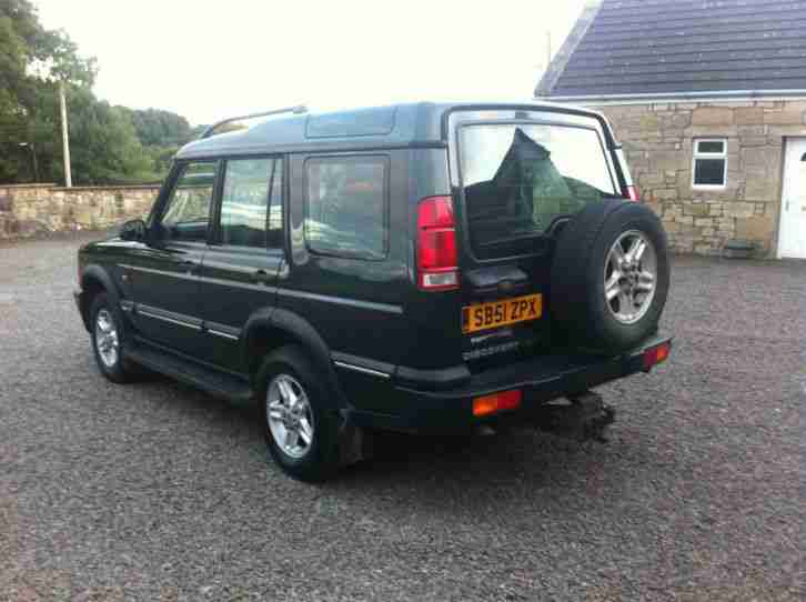 51 REG LAND ROVER DISCOVERY TD5 GS GREEN