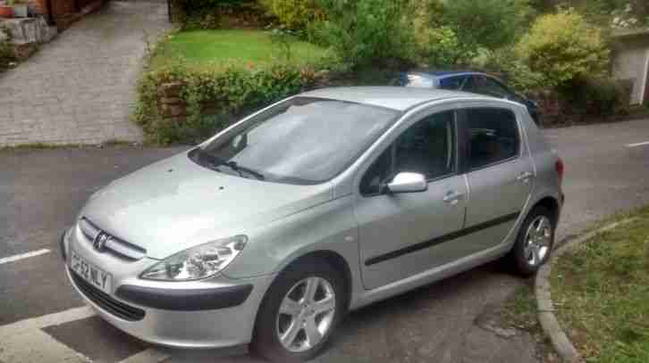 Peugeot 307. Peugeot car from United Kingdom
