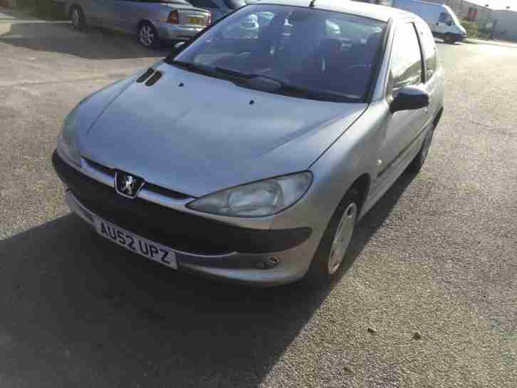 52 Plate Peugeot 206 1.1 LX low miles, 1 Owner since 2003