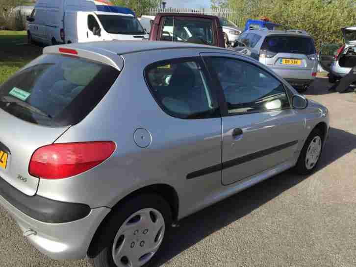 52 Plate Peugeot 206 1.1 LX low miles, 1 Owner since 2003