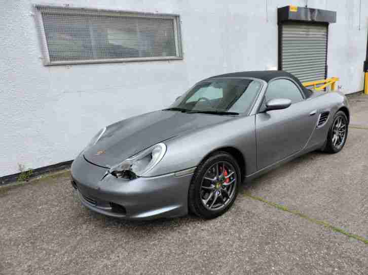 52 Porsche Boxster S 3.2 Damaged Salvage Repairable Cat D