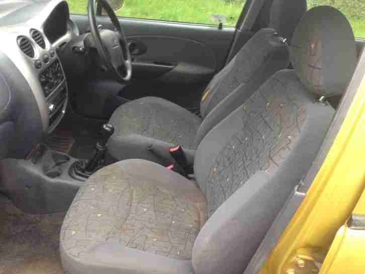 52 plate daewoo matiz se with 12 mths mot