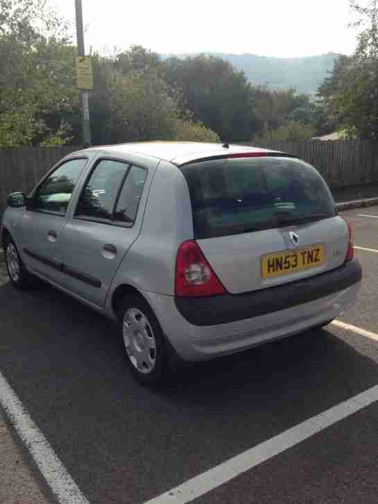 53 PLATE - RENAULT CLIO EXPRESSION 16V SILVER - LOW MILAGE
