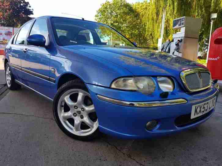 53 Plated Rover 45 1.6i Impression Saloon Petrol 5 Drs 11 Months MOT
