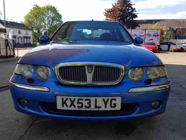 53 Plated- Rover 45 1.6i Impression Saloon Petrol- 5 Drs- 11 Months MOT