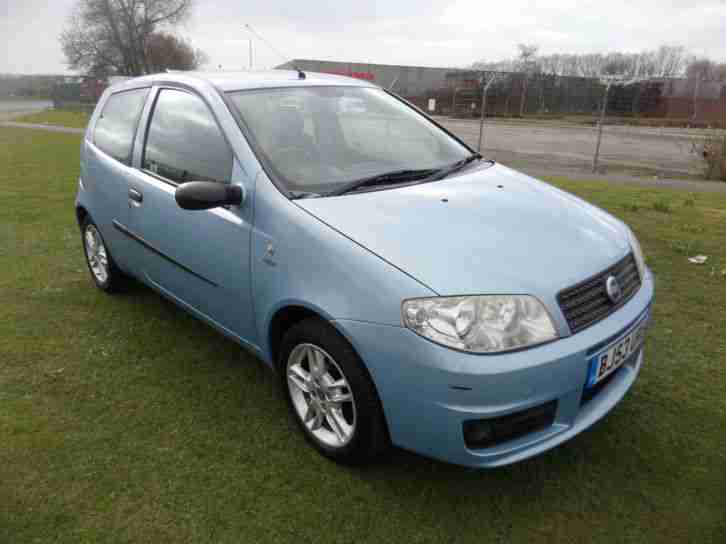 53 REG PUNTO 1.2 8v ACTIVE SPORT 3 DOOR