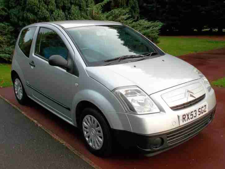 53 Reg Citroen C2 1.4 HDi LX 2 P Owners 97K £20 A Year Road Tax Very Economical