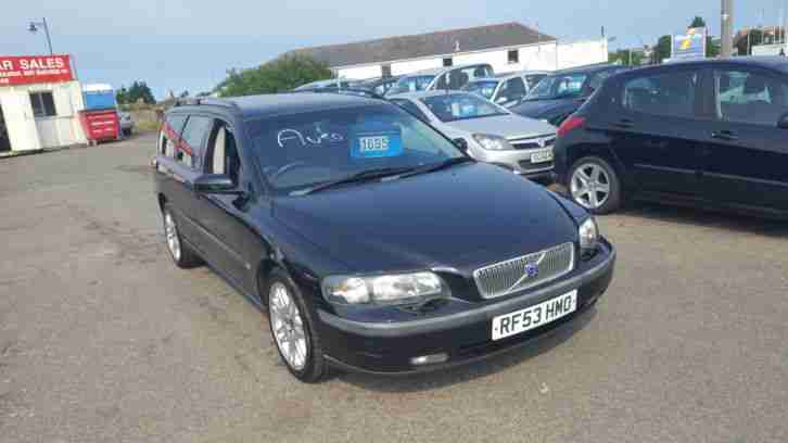 53 Volvo V70 2.4 ( 170bhp ) AUTO SE ESATE BLACK