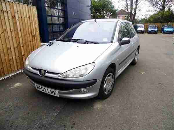 53 reg Peugeot 206 1.4HDi A/C LX 3dr £30 a year ROAD TAX, 78 MILES PER GALLON