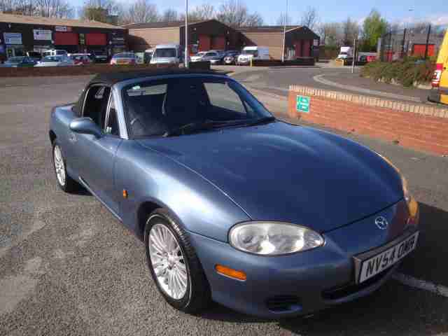 54 MAZDA MX5 EUPHONIC LEATHER HEATED SEATS SOFT TOP NO RESERVE