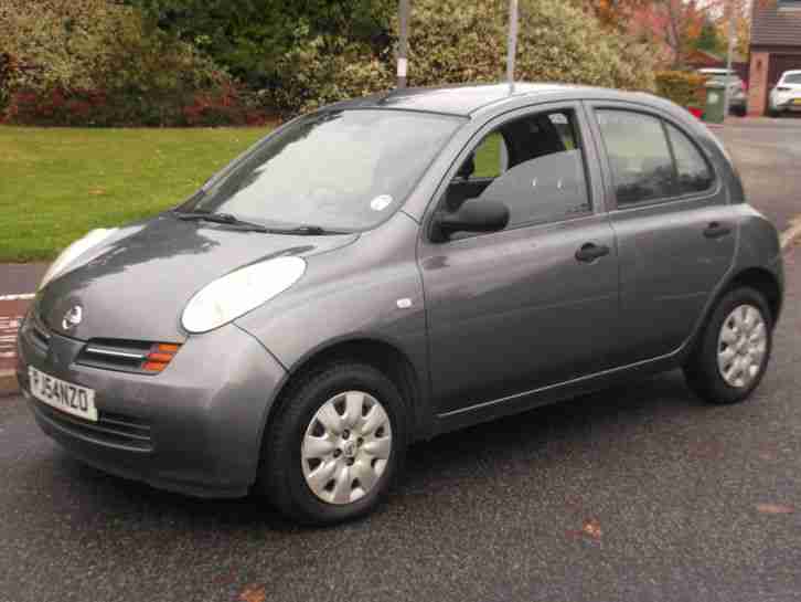 54 REG NISSAN MICRA S 5 DOOR 1.2 ONLY 60K ALL OLD MOTS HAS MOT NICE CAR