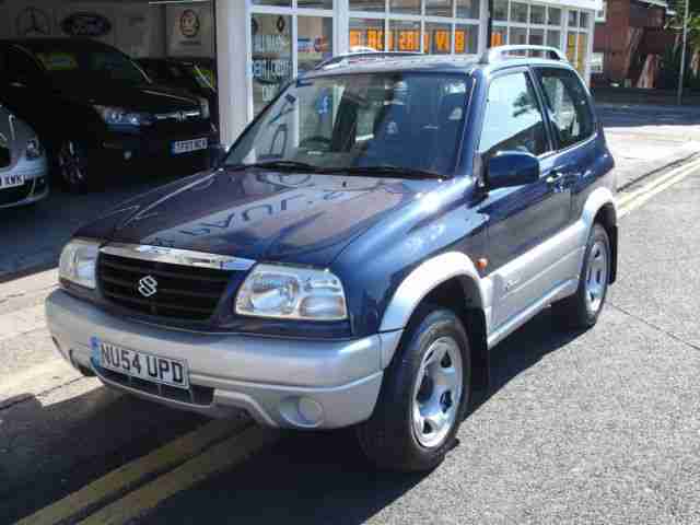 54-SUZUKI GRAND VITARA 1.6 SE 4X4 3DR FSH CATS EYE BLUE