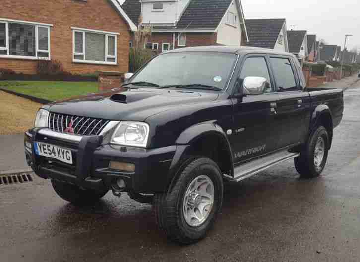 54 reg Mitsubishi L200 Warrior 2.5TD, NO DENTS, LEATHER,P X,Credit Cards Welcome