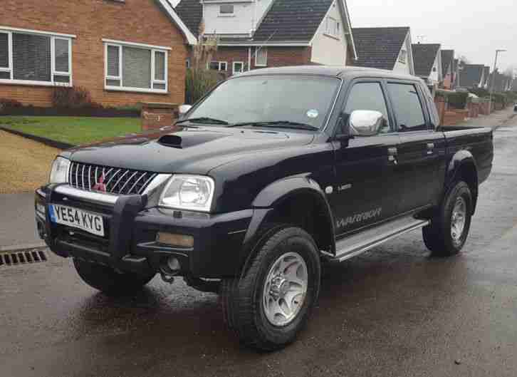 54 reg Mitsubishi L200 Warrior 2.5TD, NO DENTS, LEATHER,P/X,Credit Cards Welcome