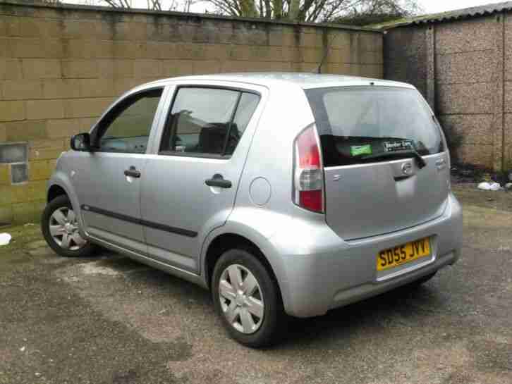 55 2005 REG DAIHATSU SIRION 998CC PETROL HATCHBACK SILVER PART/EX MUST GO