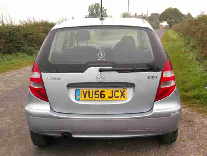 56 REG MERCEDES A160 CDI CLASSIC SE 2L DIESEL HAS MOT NICE CAR INSIDE & OUT