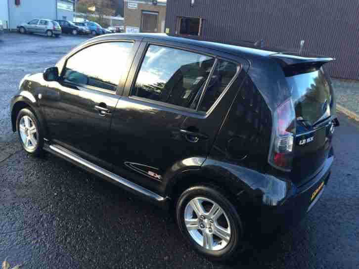 5606 Daihatsu Sirion 1.3 SX Black 5 Door 67462mls