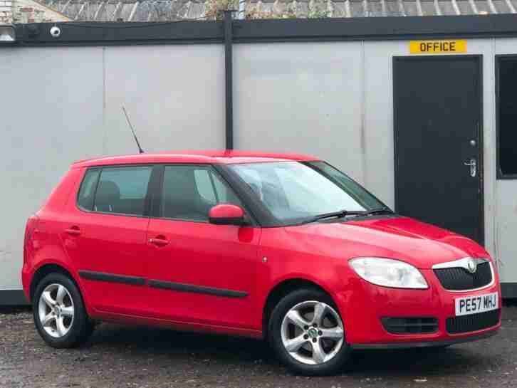 57 2008 SKODA FABIA 1.4 TDI PD 5 DOOR + 11 MONTHS MOT + ALLOYS