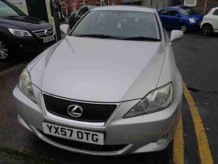 57 LEXUS IS 220d 2.2 TURBO DIESEL IN SILVER,89,000 MILES NICE CAR THROUGHOUT