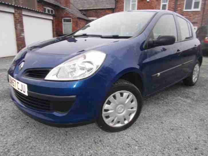 57 PLATE RENAULT CLIO EXPRESSION DCI 68 DIESEL LOVELY CAR