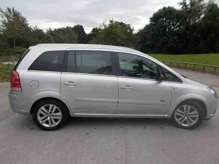57 PLATE VAUXHALL ZAFIRA DESIGN 7 SEATER ONLY