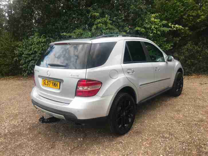 57 Reg Mercedes-Benz ML320 3.0TD CDI 7G-Tronic SE 91K FSH