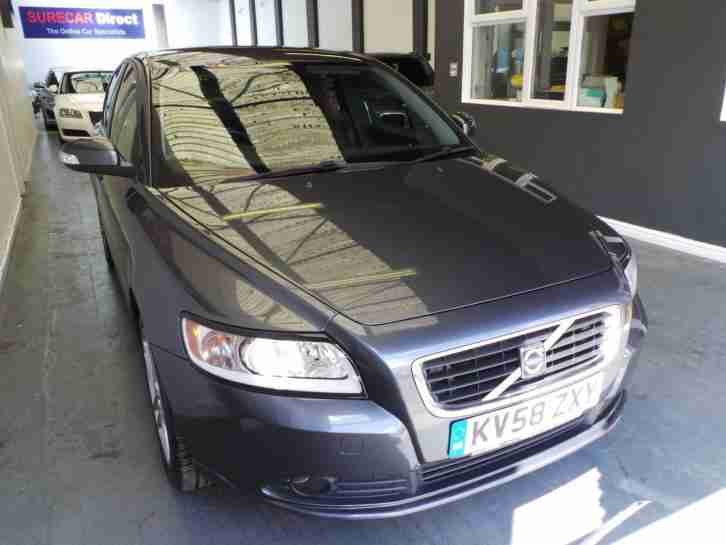 58/2008 Volvo S40 1.8i SE 4Dr 61k Grey Metallic Full Service History