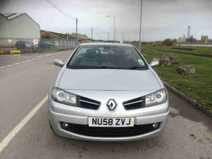 58 PLATE RENAULT MEGANE DYNAMIQUE VVT 1.6 PETROL CARMEN CONVERTIBLE IMMACULATE!!