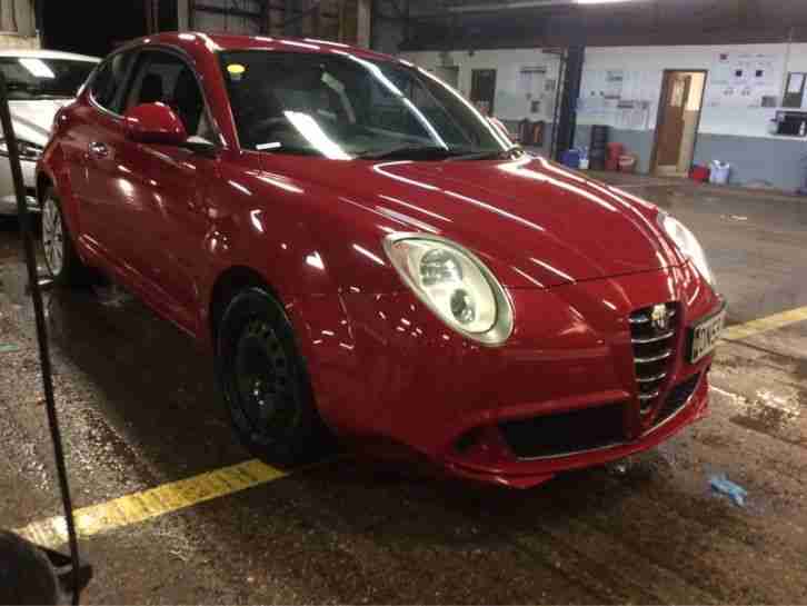 59 ALFA ROMEO MITO 1.4 16V TURISMO AIRCON, 5 SERVICES, SPARES OR REPAIR CLUTCH