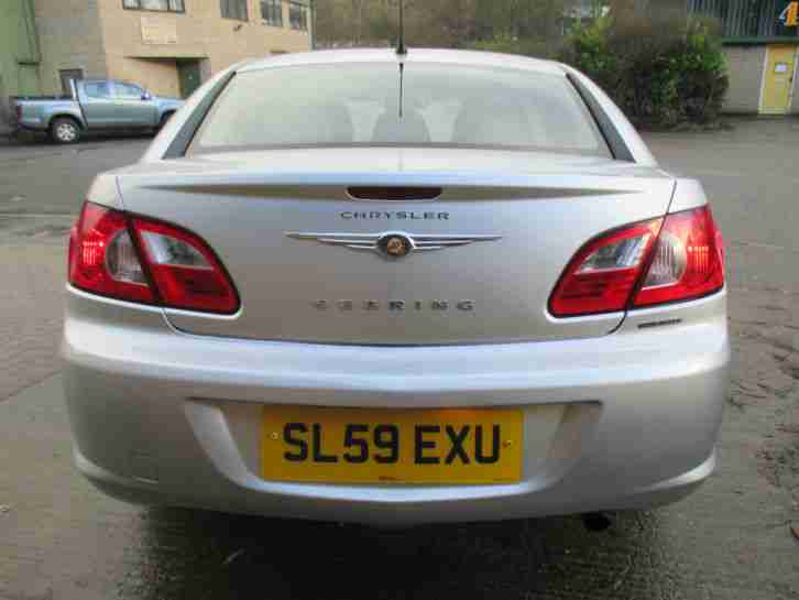 59 REG CHRYSLER SEBRING 2.0 CRD LTD, 6 SP MANUAL, SAT NAV / LEATHER (XMAS GIFT)