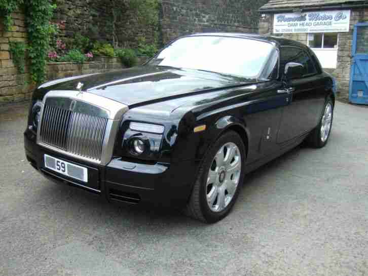 59 REG ROLLS ROYCE PHANTOM COUPE 2DR DAMAGED REPAIRABLE SALVAGE