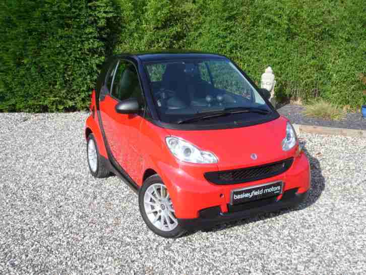 59 REG Smart fortwo 1.0 ( 71bhp ) Passion - PASSION RED/BLACK