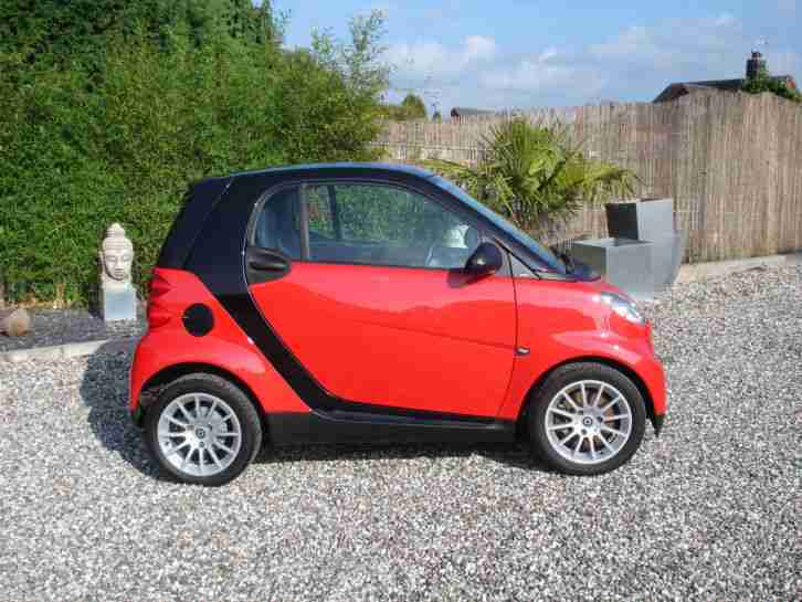 59 REG Smart fortwo 1.0 ( 71bhp ) Passion - PASSION RED/BLACK