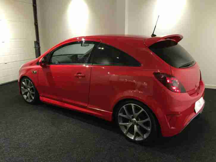 59 VAUXHALL CORSA VXR RED-FULL MAIN DEALER HISTORY-BLUETOOTH-SIGHT & LIGHT PK