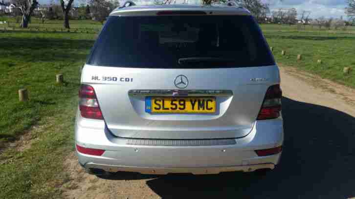 59 reg Mercedes-Benz ML350 3.0TD CDI Blue F 7G-Tronic ( New Gen ) Sport 1 owner