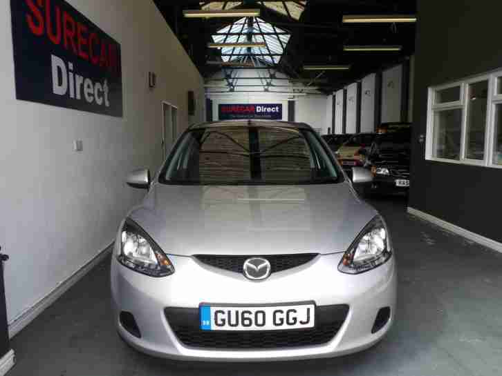 60/2010 Mazda2 1.3 TS2 5Dr ONLY 30,000miles Sunlight Silver