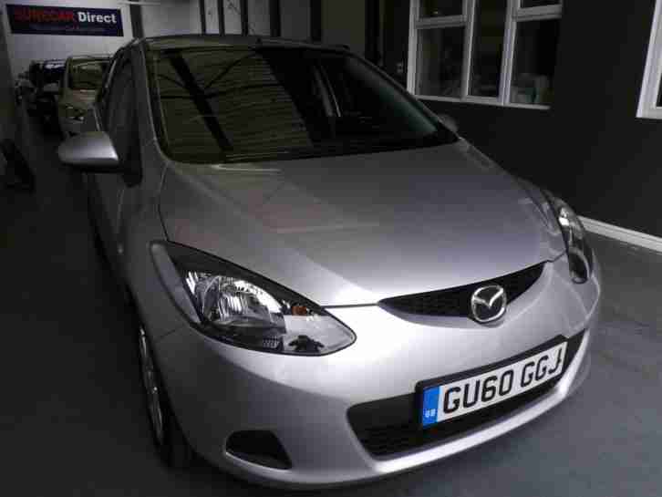 60/2010 Mazda2 1.3 TS2 5Dr ONLY 30,000miles Sunlight Silver