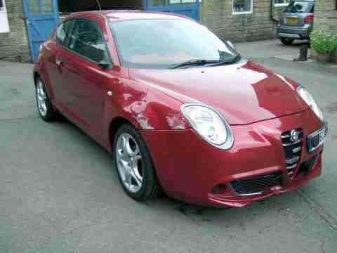 60 REG 2010 ALFA ROMEO MITO JUNIOR 1.4 16V DAMAGED REPAIRABLE SALVAGE