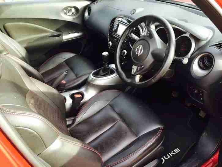61 Reg NISSAN JUKE TEKNA 1.5 DCI only 24,960 miles, full service history,leather
