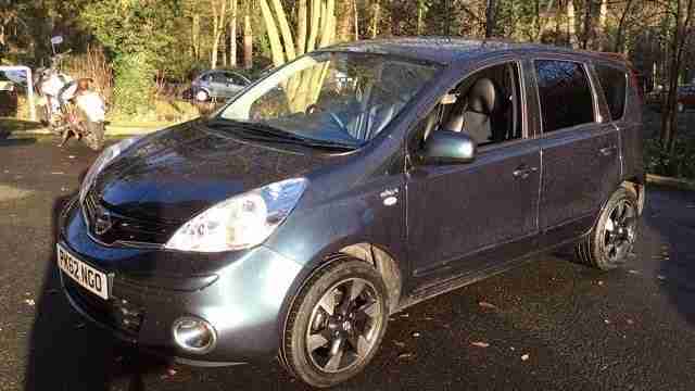 62 Plate 2012 Nissan Note N-Tec+ MANUAL