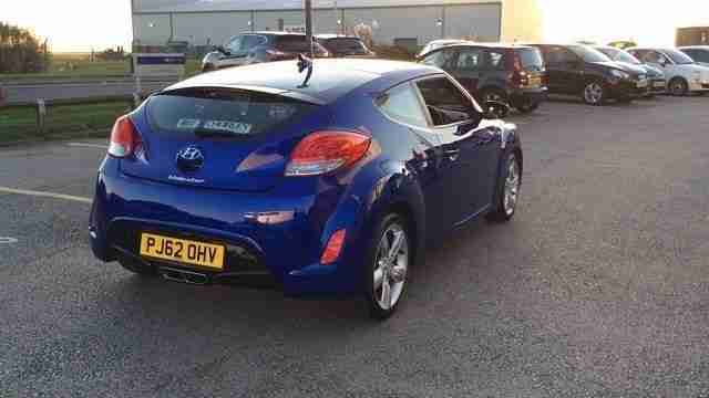 62 Plate 2013 Hyundai Veloster CPE 1/6 GDI MAN..