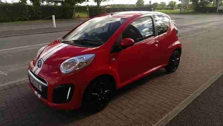 62 REG CITROEN C1 1.0i 68 VTR RED