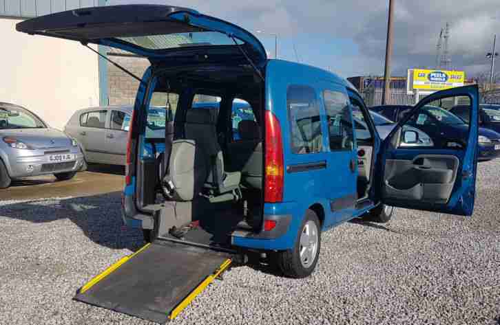 63,000 RENAULT KANGOO EXPRESSION DCI WHEELCHAIR DISABLED ACCESSIBLE RAMP LOOK
