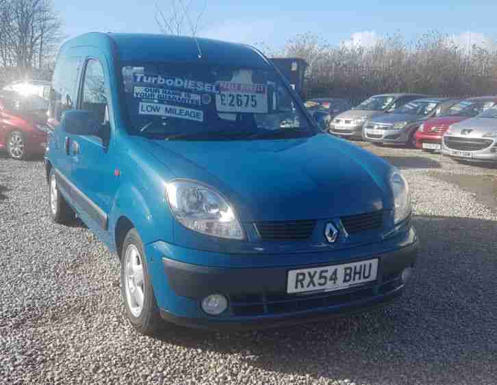 "63,000" RENAULT KANGOO EXPRESSION DCI WHEELCHAIR DISABLED ACCESSIBLE RAMP LOOK*